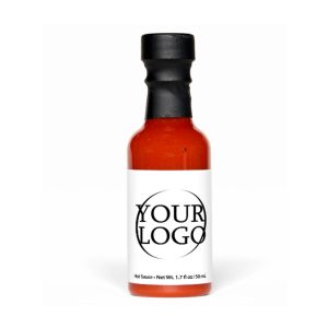 Hot Sauce Bottle Custom Design Maker Size 1.7oz Wedding